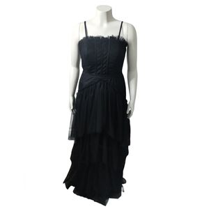 Y2K Women's Corset Tulle Whimsigoth Fairygoth Witchy Indie‎ Sleaze Dress 8/10